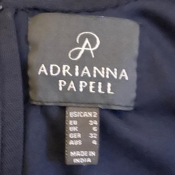 Adrianna Papell Blue Sequin Dress - Picture 6 of 10